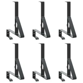 wsparcie-dla-zabezpieczenia-sniegu-6-pcs-czarny-stal