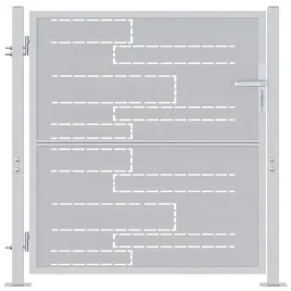 brama-ogrodowa-z-blokada-srebrny-96-x-100-cm-stal-nierdzewna