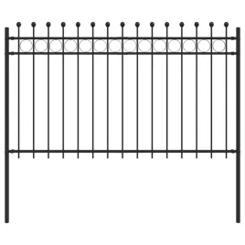 ogrodzenie-ring-czarny-200-x-130-cm-stal-malowana-proszkowo