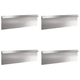 ogrodzenie-slimakowe-4-pcs-srebrny-100-x-35-x-25-cm