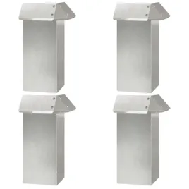 ogrodzenie-slimakowe-4-pcs-srebrny-135-x-135-x-25-cm