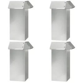 ogrodzenie-slimakowe-4-pcs-srebrny-135-x-135-x-25-cm