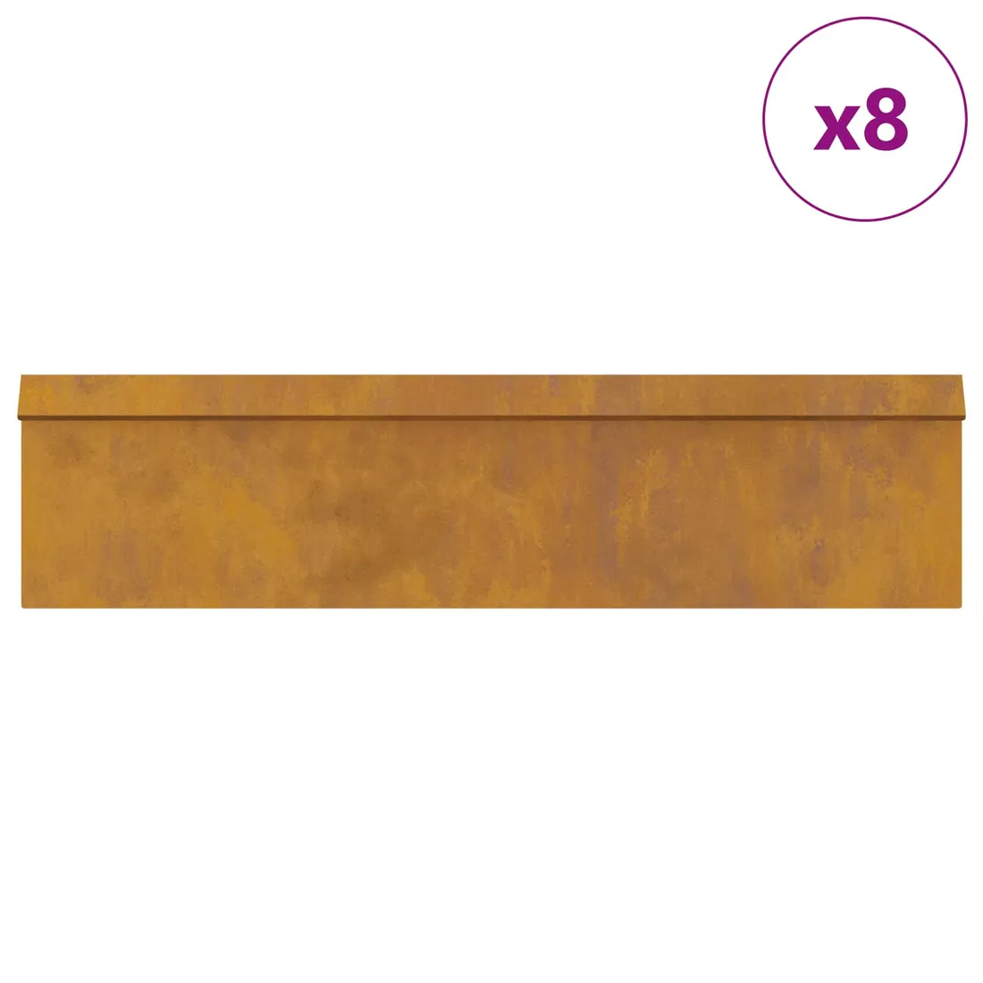 ploty-slimakowe-12-pcs-rdzawy-stan-nowy