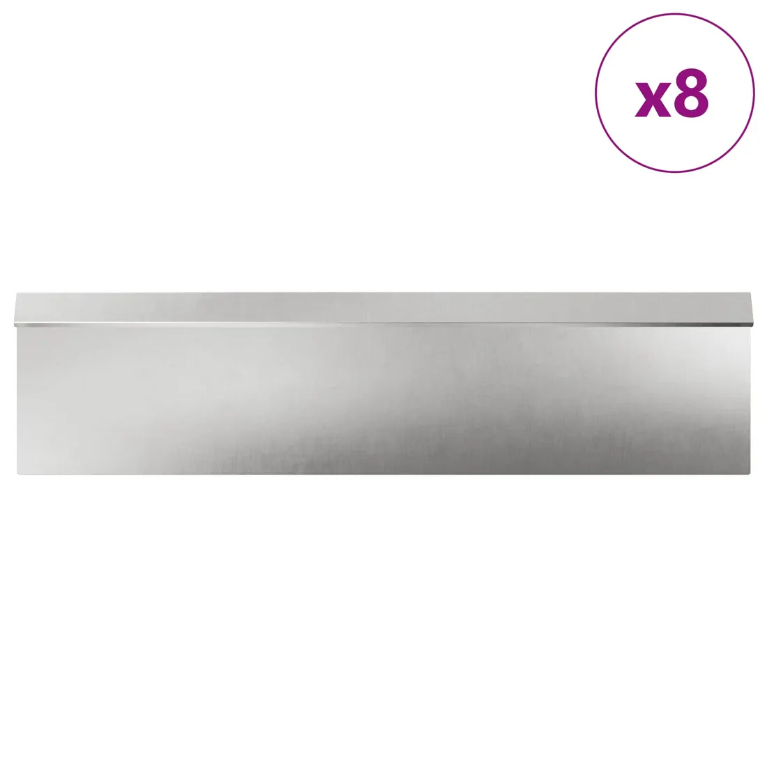 ploty-slimakowe-12-pcs-srebrny-stal-nierdzewna-stan-nowy
