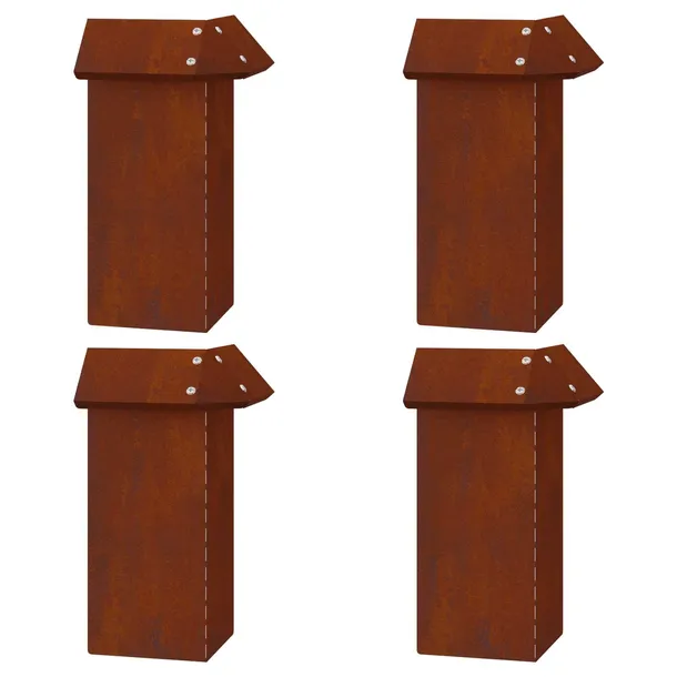 ploty-slimakowe-20-pcs-rdzawy-kolor-zielony