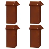 ploty-slimakowe-8-pcs-rdzawy-kolor-zielony