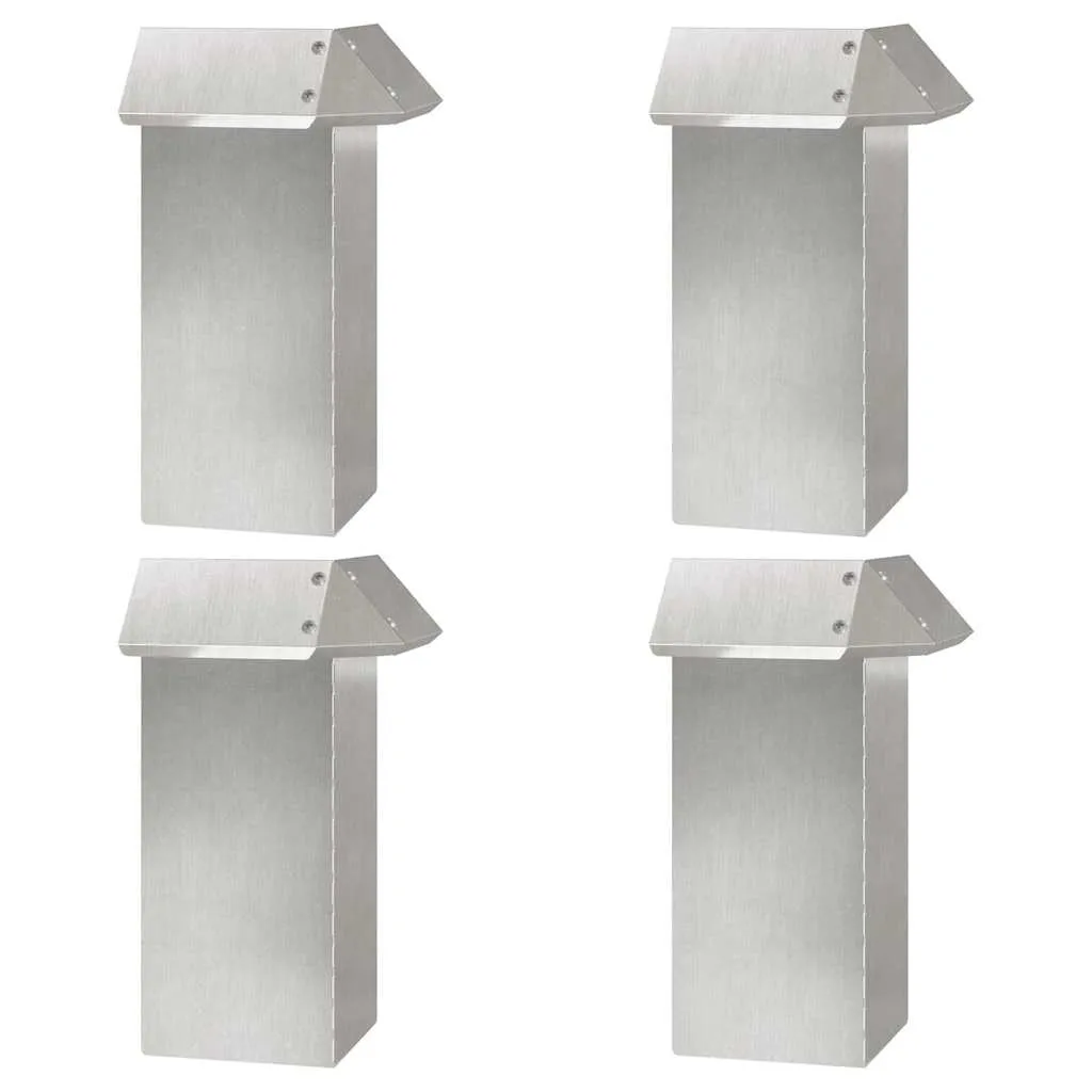 ploty-slimakowe-8-pcs-srebrny-stal-nierdzewna-stan-nowy