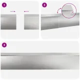 ploty-slimakowe-8-pcs-srebrny-stal-nierdzewna-stan-nowy-material-metal