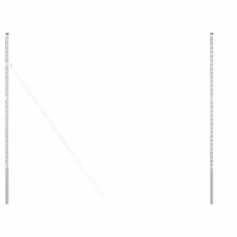 slupek-ogrodzeniowy-2-pcs-srebrny-stal-malowana-proszkowo