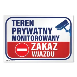 tabliczka-teren-prywatny-monitorowany-zakaz-wjazdu-20x30-cm