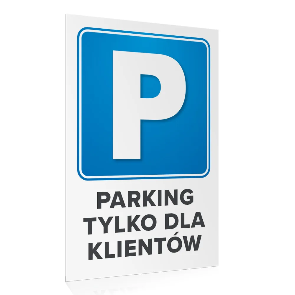 tabliczka-parking-tylko-dla-klientow-30x40-cm-stan-nowy