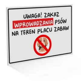 tablica-zakaz-wprowadzania-psow-na-teren-placu-zabaw-42x60-cm
