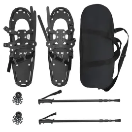 rakiety-sniezne-3-w-1-z-kijami-trekkingowymi-czarny-25-cali