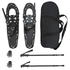 rakiety-sniezne-3-w-1-z-kijami-trekkingowymi-czarny-30-cali