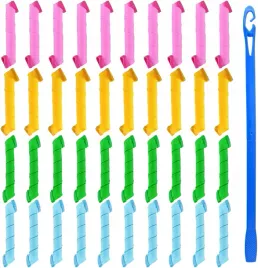 fepito-zestaw-40-magicznych-walkow-do-wlosow-lokowki-spiralne-4-kolory