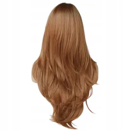 honygebia-dluga-peruka-miedziana-z-grzywka-ombre-kasztanowo-blond-66cm