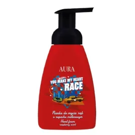 aura-hot-wheels-hand-foam-pianka-do-mycia-rak-malina-300ml