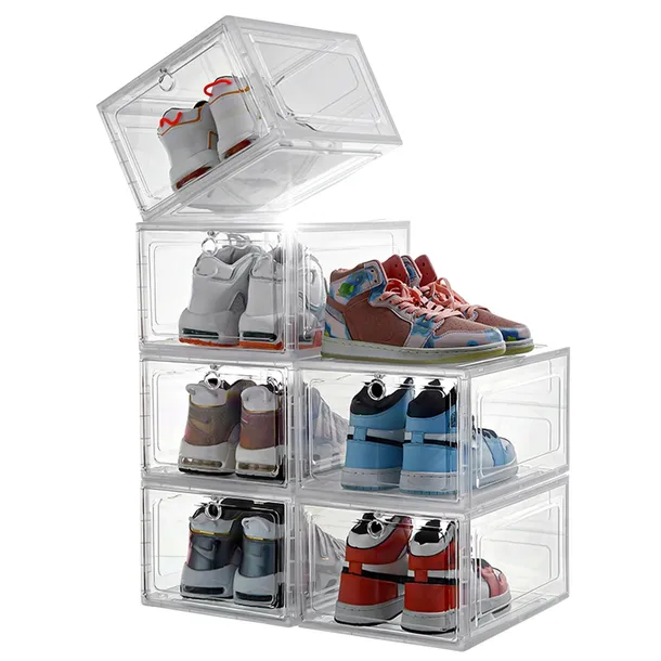 6x PUDEŁKO POJEMNIK ORGANIZER NA BUTY PREMIUM na zabawki akcesoria do biura