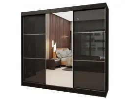 czarna-pojemna-szafa-garderoba-przesuwna-240cm-czarny-polysk-lacobel-mr