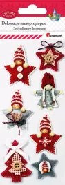 dekoracje-samoprzylepne-3d-ludziki-gwiazdki-choinki-7-sztuk