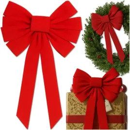 kokarda-ozdoba-na-choinke-czerwona-stroik-dekoracja-duza-zawieszka-49-cm