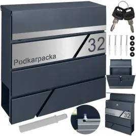 skrzynka-pocztowa-z-numerem-przeznaczona-na-korespondencje-wykonana-z-laminatu-i-szczotkowanej-stali