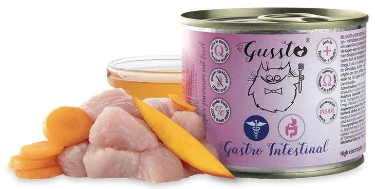 Karma dla kota VET GUSSTO GASTRO INTESTINAL 200g Monobiałkowa