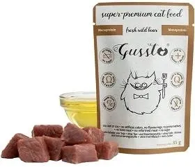 GUSSTO ŚWIEŻE Z DZIKA 85g Mokra karma dla kota Smakowita BEZZBOŻOWA