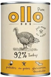 ollo-pure-indyk-karma-mokra-dla-psa-400g-monobialkowa-92percent-miesa-miesniowego