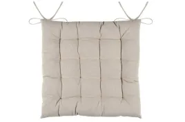 poduszka-na-krzeslo-duo-38x38cm-bezowa-bawelna-troczki-siedzenie-pikowana