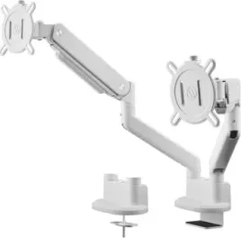 one-for-all-dm4220-uniwersalny-uchwyt-monitora-arm-dual-bialy