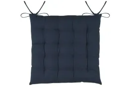 poduszka-na-krzeslo-duo-38x38-granatowa-bawelna-troczki-siedzenie-pikowana