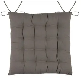 poduszka-na-krzeslo-duo-38x38-taupe-bawelna-troczki-siedzenie-pikowana