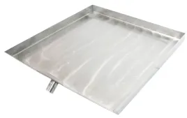 taca-nierdzewna-z-lejkiem-odplywem-ociekacz-element-prasy-33cm-x-355cm