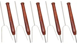 widelki-nierdzewne-kije-na-ognisko-biwak-5szt-orzech-inox-dlugie-163cm