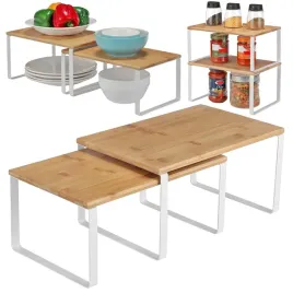 komplet-2-polki-kuchenne-biale-30cm-loft-organizer-do-szafek-na-blat-bambus