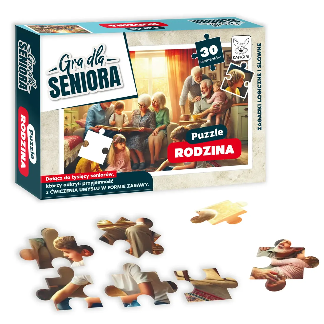 puzzle-30-elementow-gra-dla-seniora-rodzina-stan-nowy