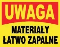 tablica-uwaga-materialy-latwo-zapalne