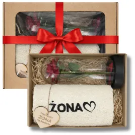 zestaw-box-prezentowy-recznik-roza-led-zapakowany-na-prezent
