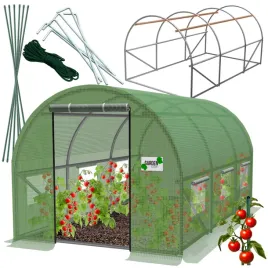 tunel-foliowy-ogrodowy-zielony-4x25x2m-140g-m-uv4-foliak-szklarnia-warzywa