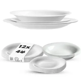 serwis-obiadowy-zestaw-talerzy-12szt-talerze-komplet-zastawa-obiadowa-bialy