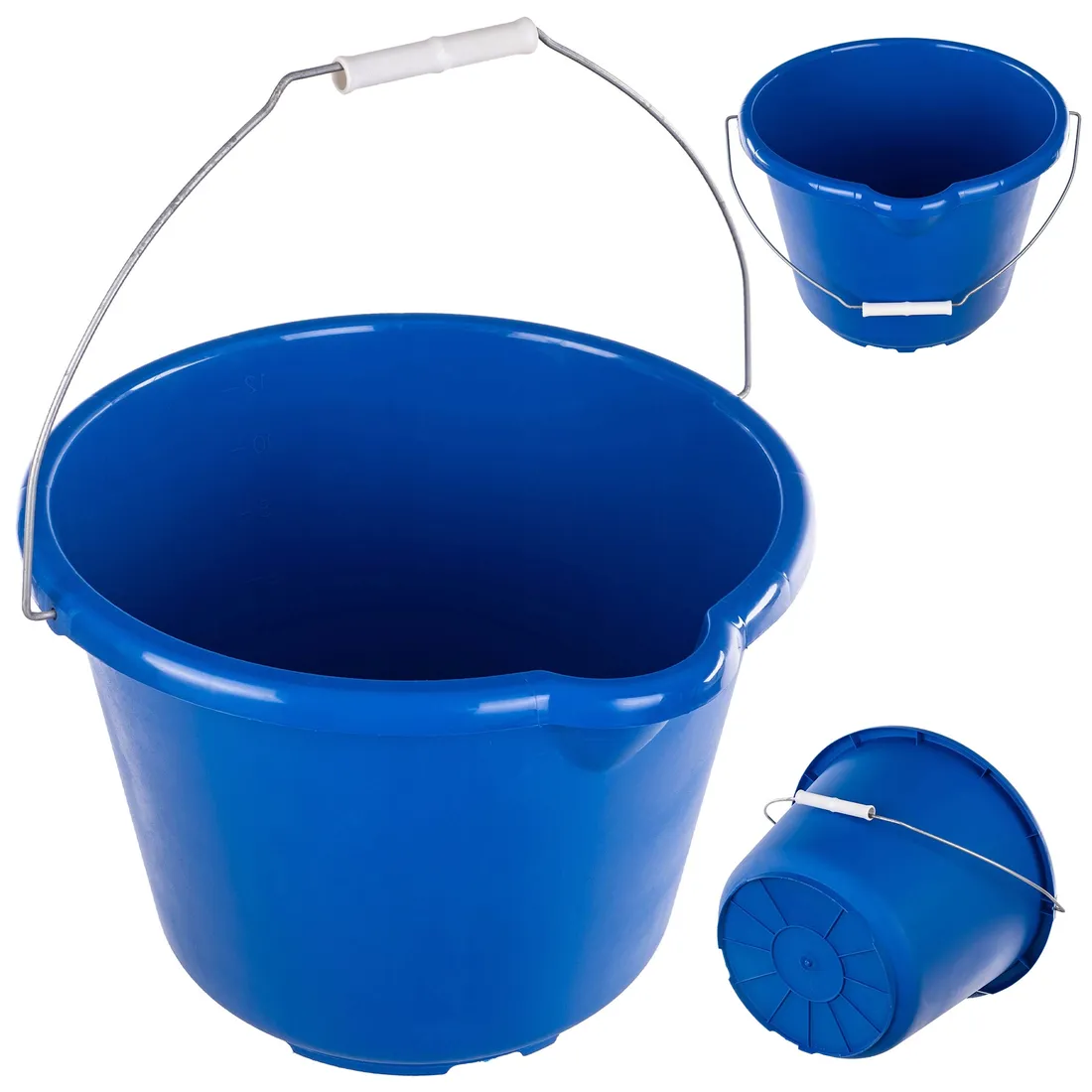 wiadro-budowlane-gospodarcze-z-lejkiem-uchwytem-miarka-12l-plastikowe-mocne-stan-nowy