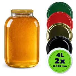 2-szt-sloik-4-l-sloiki-na-miod-przetwory-szklany-wieczka-zakretki-fi-100
