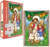 puzzle-15-elementow-jezus-wsrod-dzieci