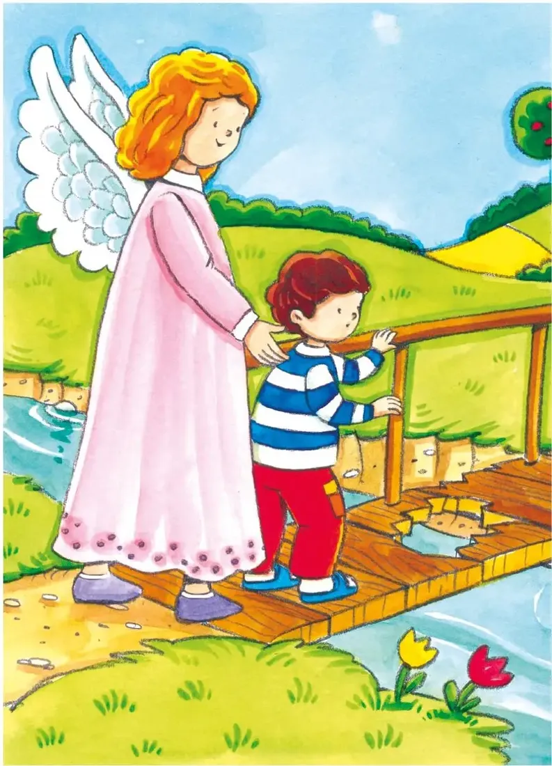 puzzle-15-elementow-aniele-bozy-stan-nowy