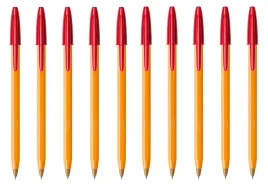 dlugopis-biurowy-bic-orange-original-czerwony-10-sztuk
