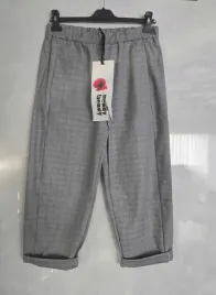 spodnie-wendy-trendy-drobna-kratka-szaro-czarna