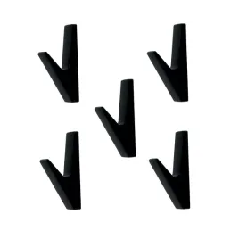 wieszak-meblowy-scienny-zestaw-5-sztuk-haczyk-na-ubrania-czarny-mat