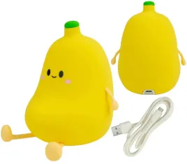 lampka-nocna-led-dla-dziecka-banan-biala-ciepla-kabel-usb-zolty-ecolight