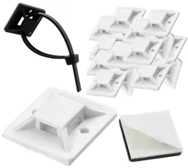 uchwyt-opaski-zaciskowej-kablowej-na-tasme-20x20-mm-bialy-10-szt